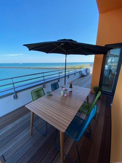 Penthouse Hygge Meerblick Am Strand Olpenitz Exterior photo